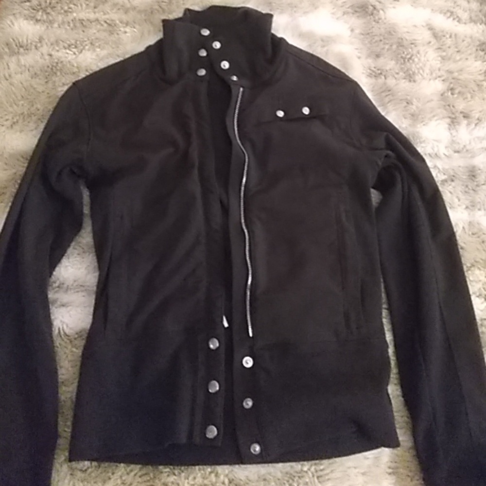 Nau black/brown jacket sz s